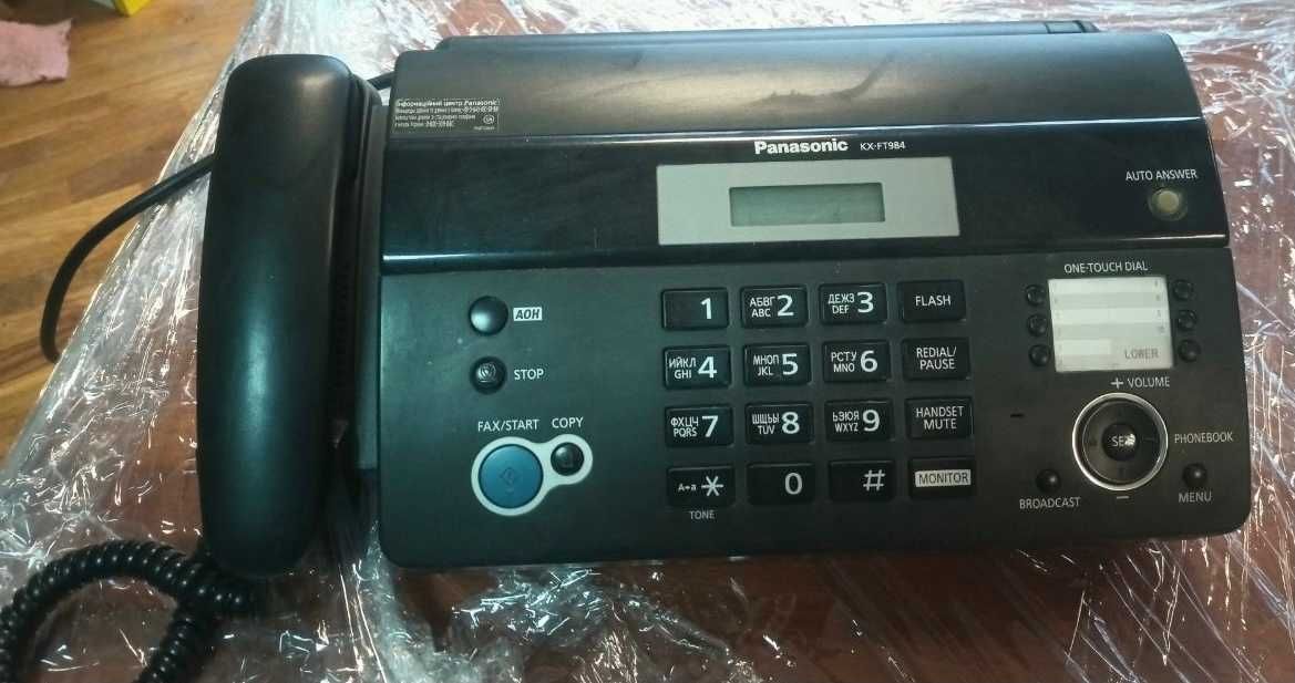 Факс - телефон Panasonic KX-FT984UA