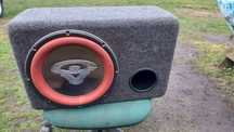 Subwoofer samochodowy plus wzmacniacz