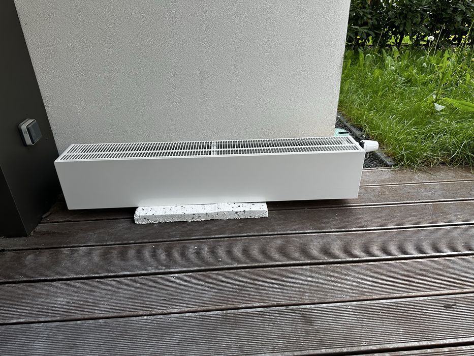 Grzejnik Drabinka Łazienkowa 2 szt. Terma Dexter 1220x500 termostat