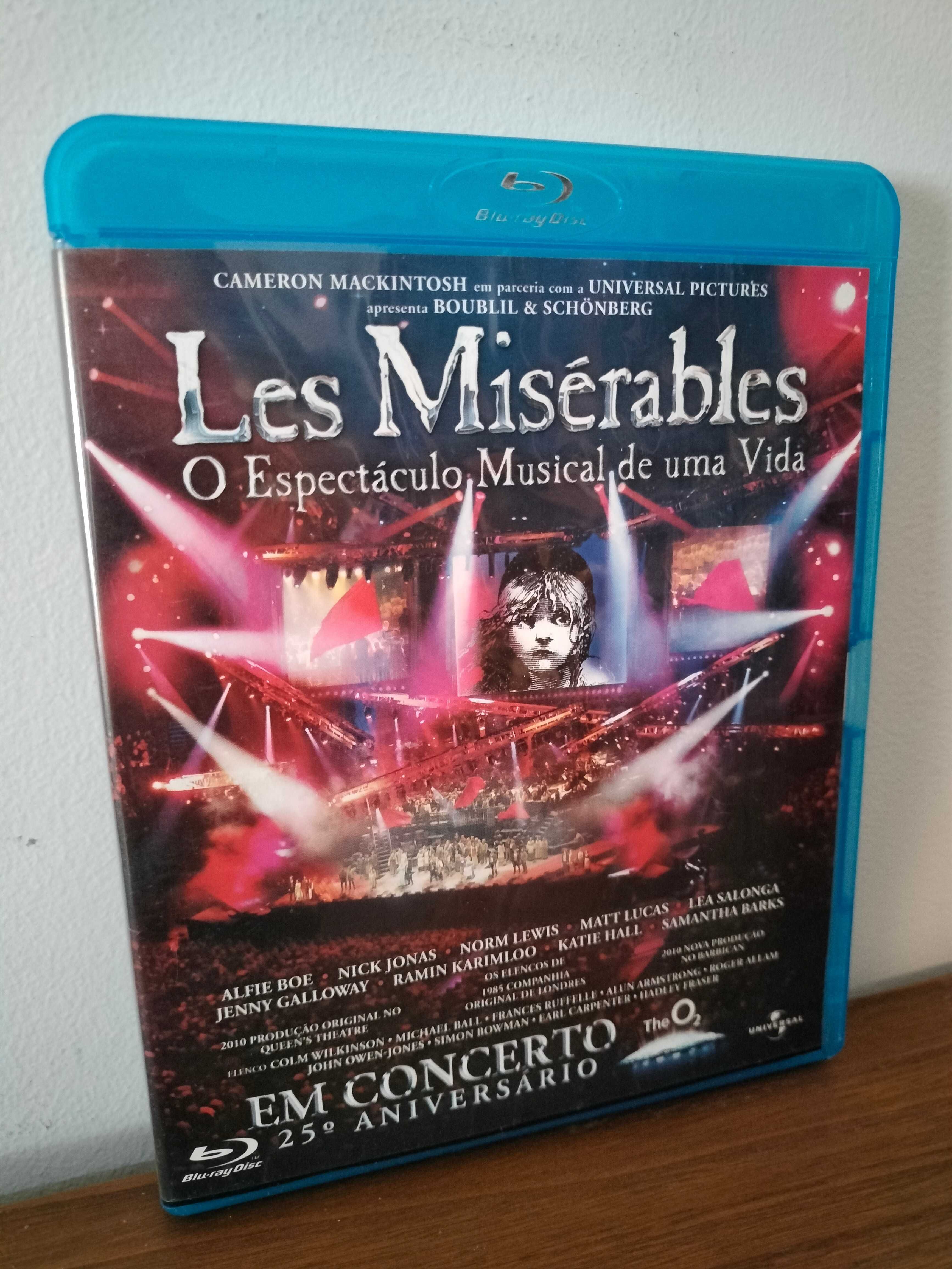 Filme Blu-ray: Les Misérables: O Espectáculo Musical de uma Vida