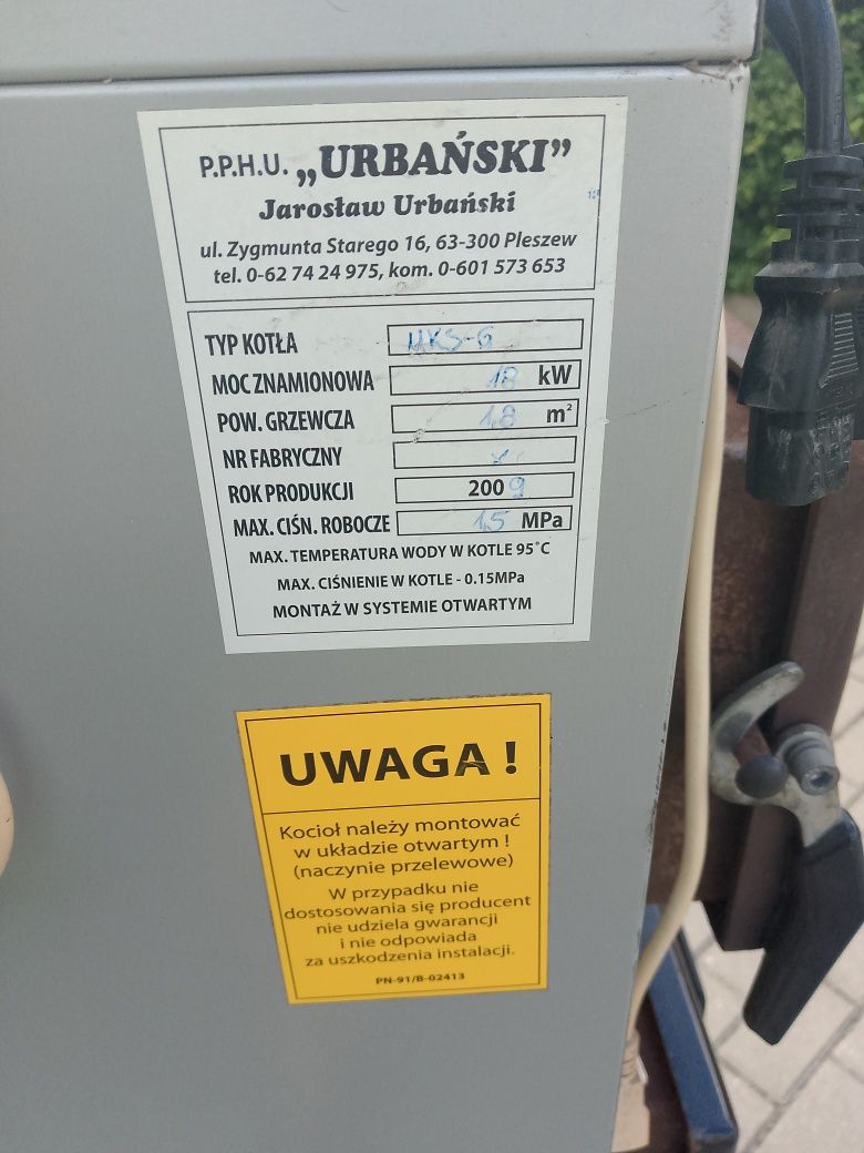 Piec centralnego ogrzewania