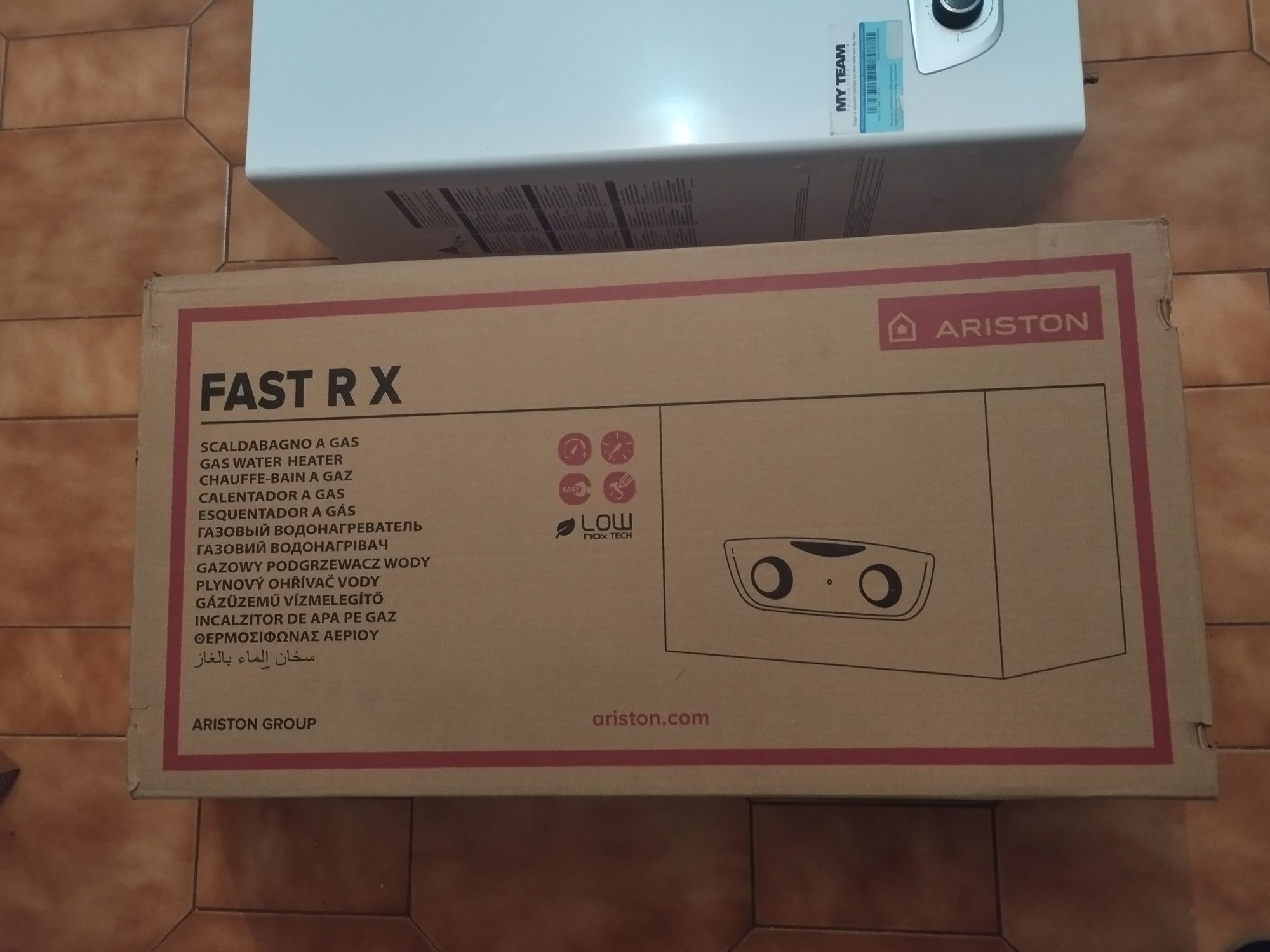 Esquentador Ariston Fast RX 11 c/garantia