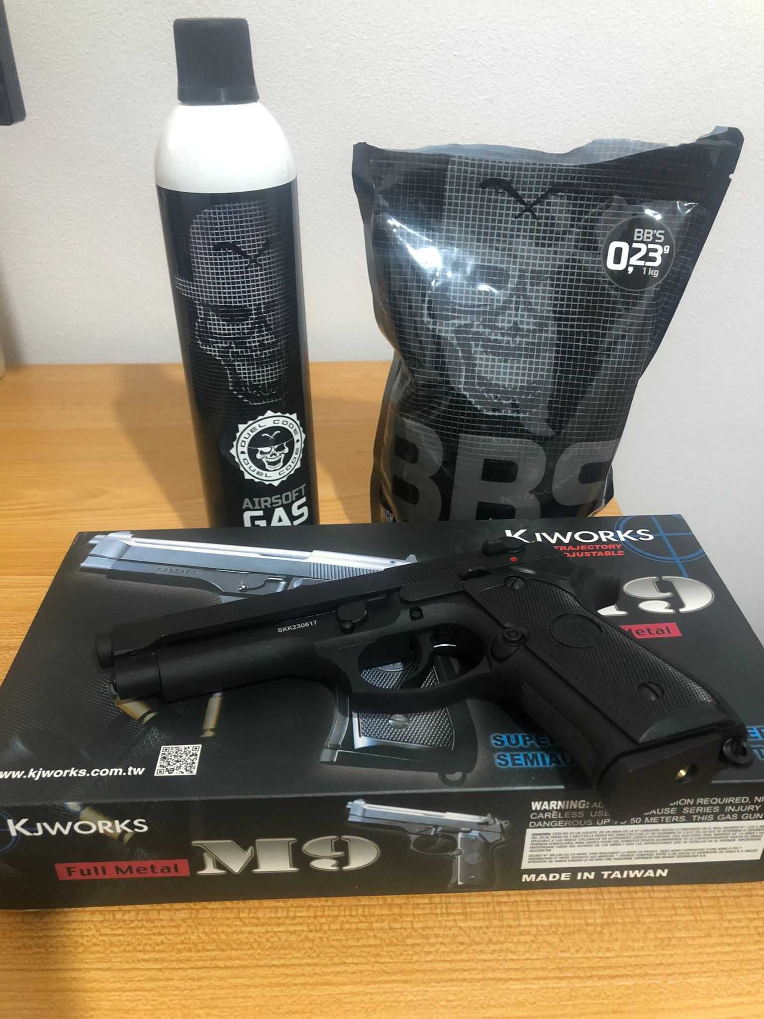 Beretta 92 M9 KjWorks Full Metal
