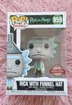 Figurka Funko POP Rick With Funnel Hat Rick & Morty | SPECIAL ED. #959