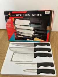 Nowy zestaw 5 noży kuchennych