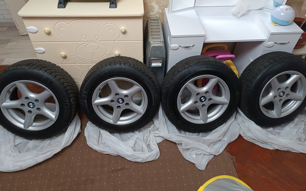 Диски 5х120R15 після повної реставрації