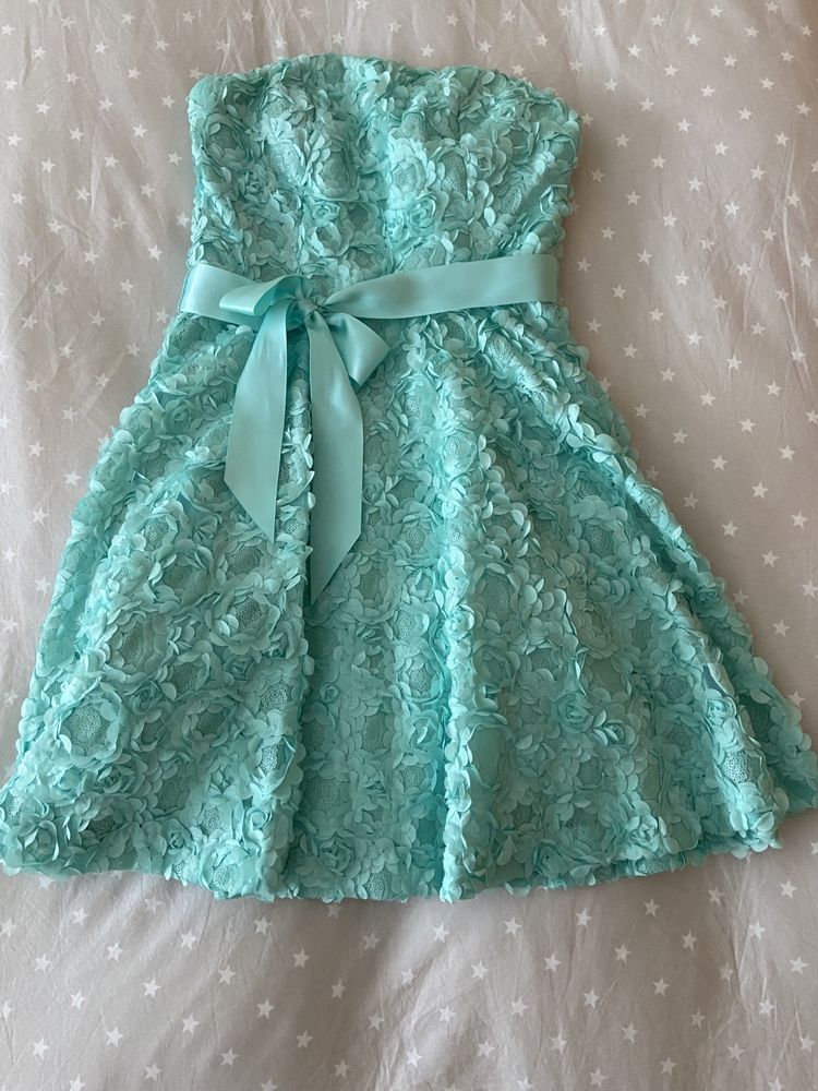 Vestido Verde Água