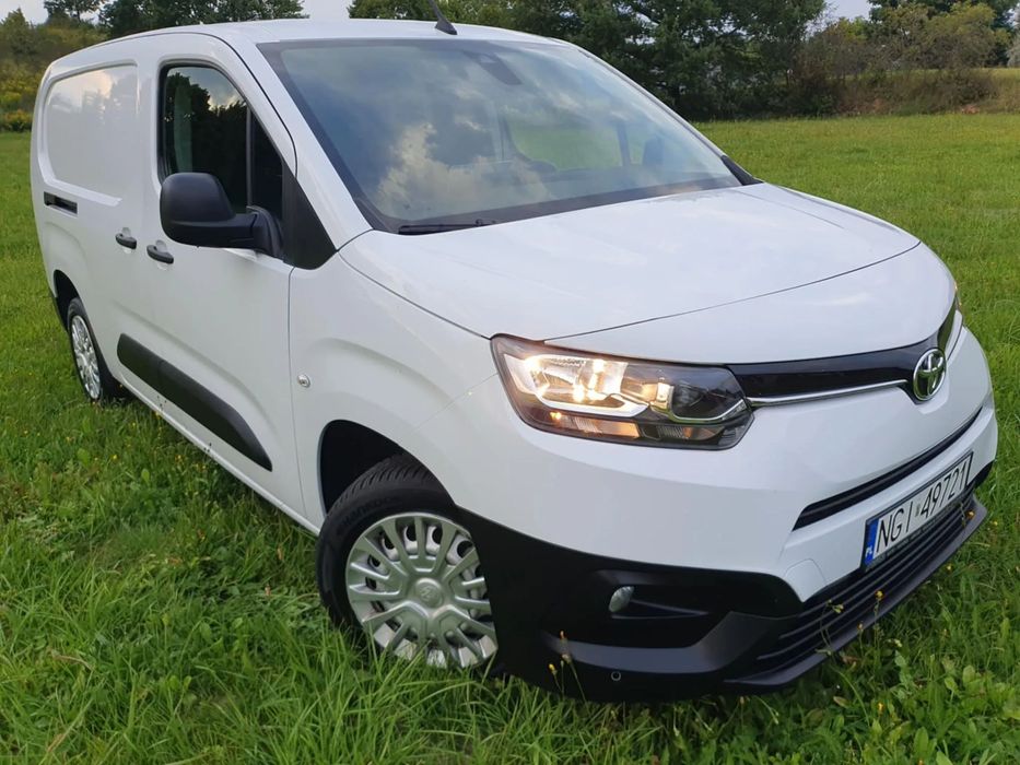 Toyota Proace City  Salon Polska 1rej. 06.2023 Faktura VAT23% Przebieg 27200 km Long