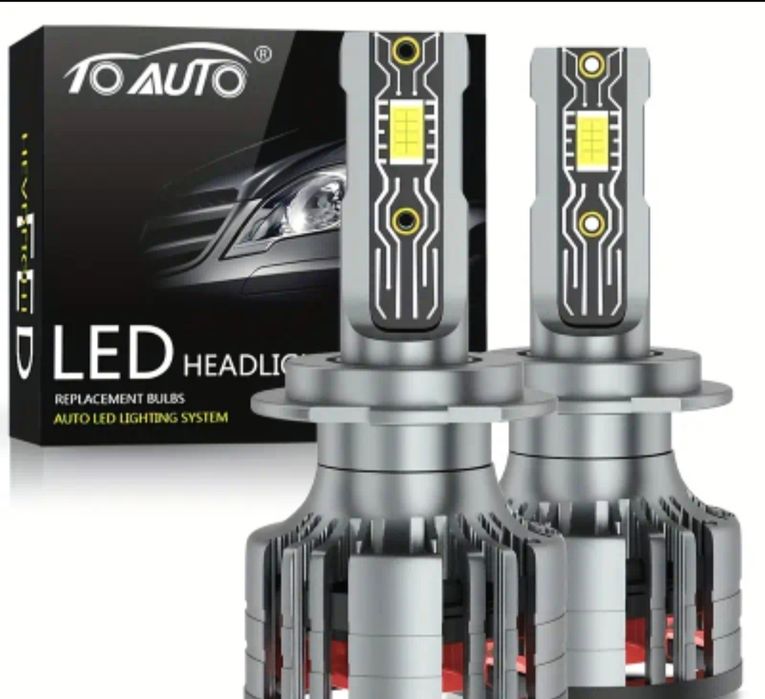 Lâmpadas Led 6000K (branco) H7-H4-H1