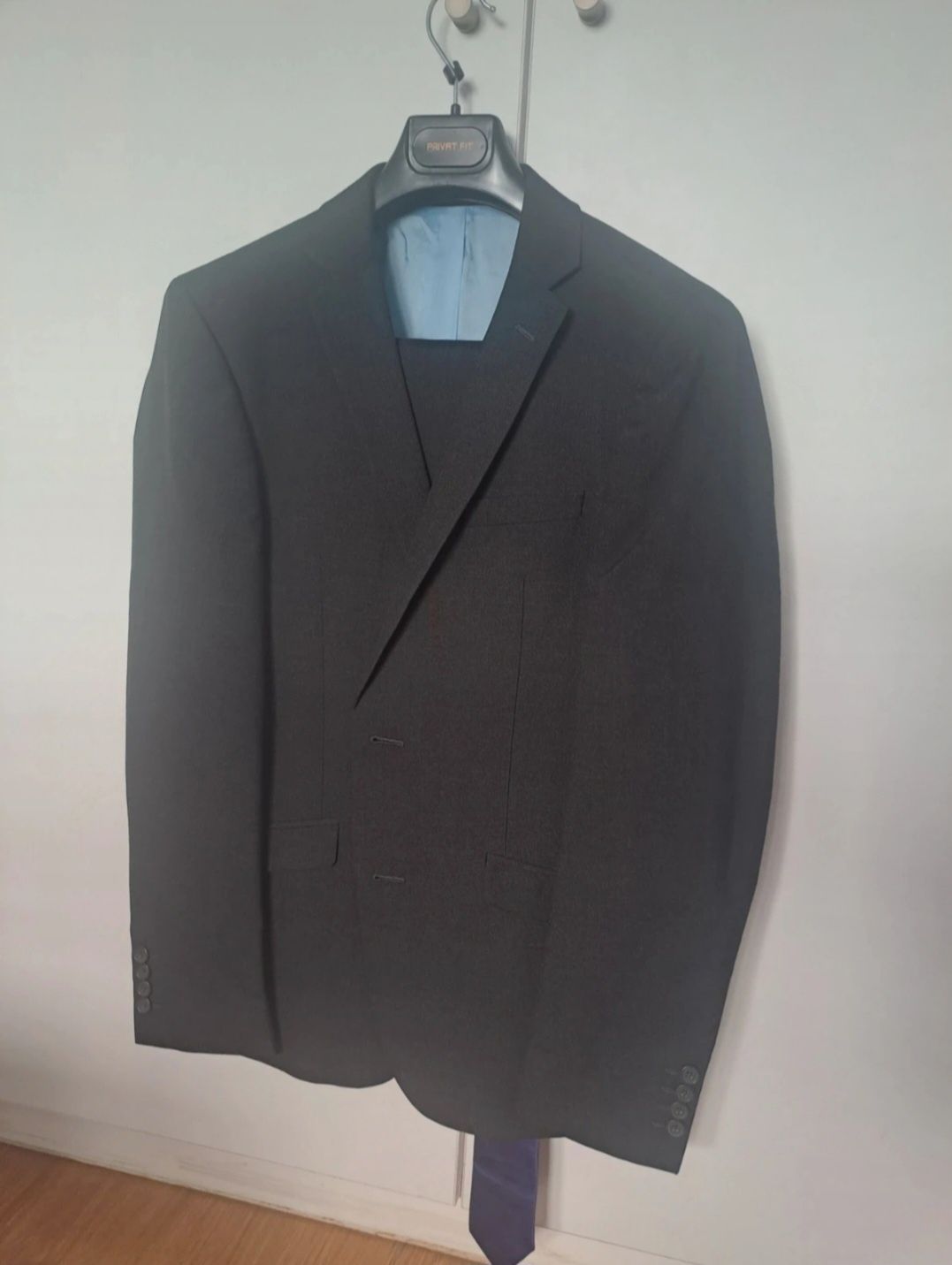 Fato Slim Fit - Cinzento - 48 - Tamanho M