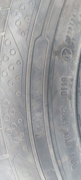 Шина continental 215 65 R16 C 1шт. 2019