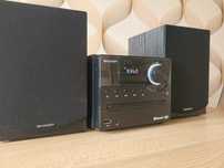 Wieża Sharp SHARP XL-B512 BK Czarna Bluetooth Stan Bardzo dobry.