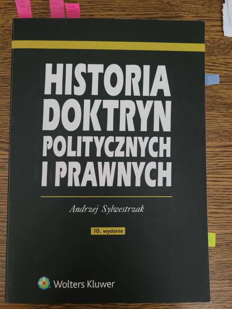 Historia doktryn politycznych i prawnych - Sylwestrzak -Wolters Kluwer