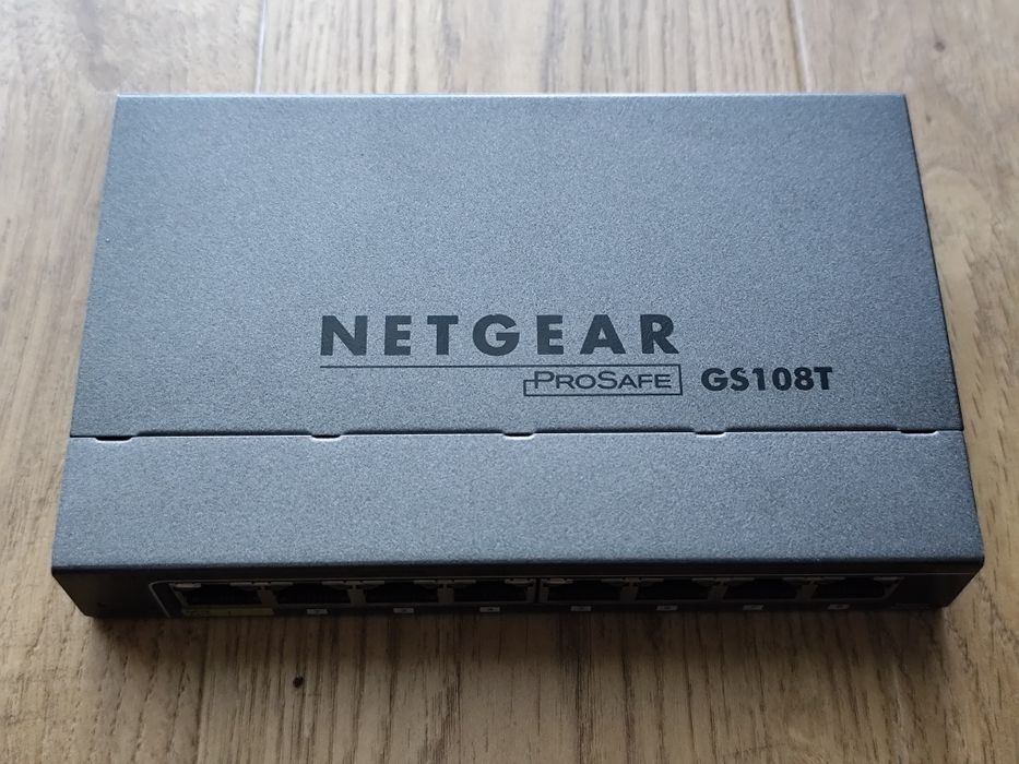 Switch zarządzalny Netgear GS108Tv2
