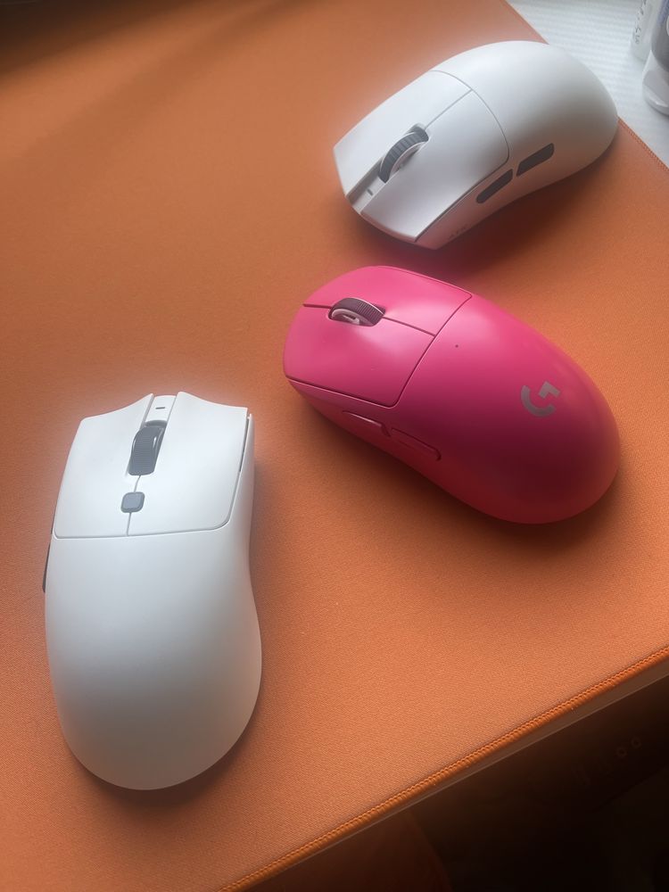 Logitech G Pro Superlight Magenta zmodowana hotswap
