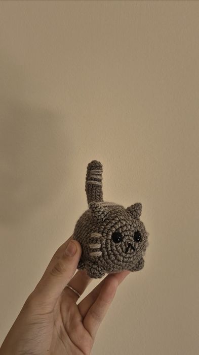 Pusheen na szydełku