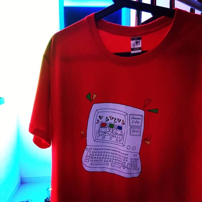 T-Shirt Shared Files do álbum RGB