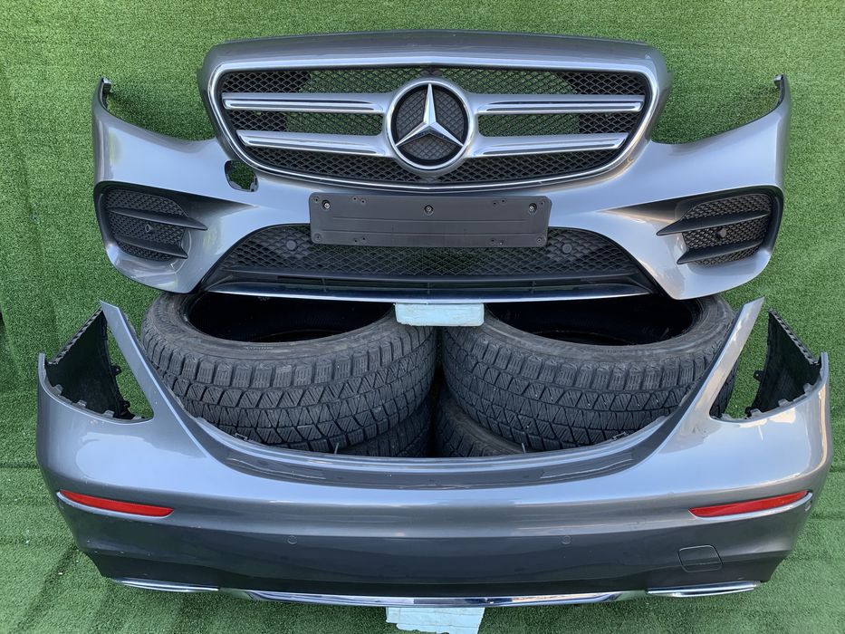 Обвіс Бапмпера перед/зад Mercedes w213 AMG  АМГ дорестайлінг колір 992
