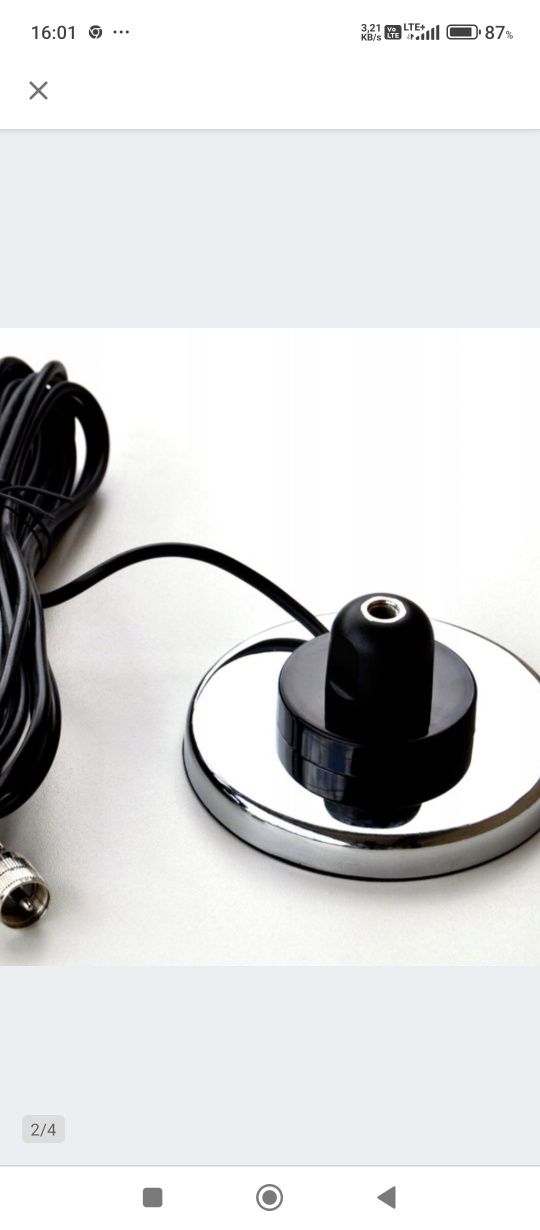 Cb radio antena duży zasięg Alan cb trucker 14