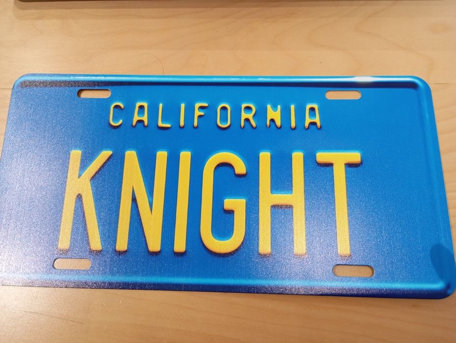 Chapa 2D KITT Knight Rider