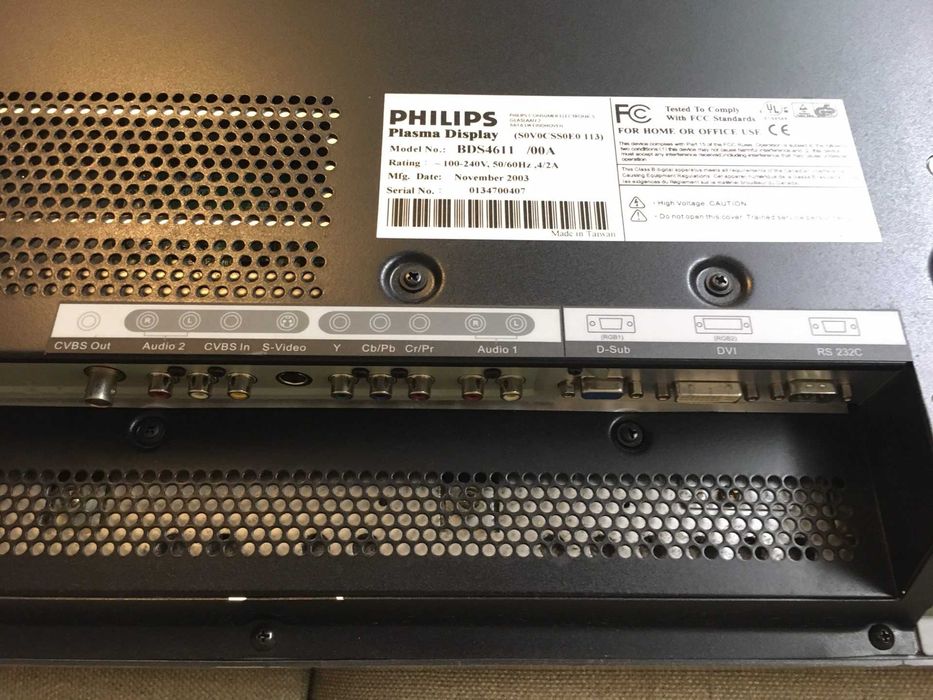 Philips Monitor TV Plasma 46 polegadas