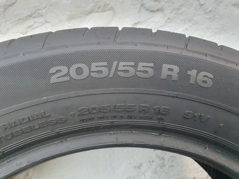 Opony letnie 2szt. 205/55/16 CONTINENTAL 6,2 mm!! MONTAŻ!!