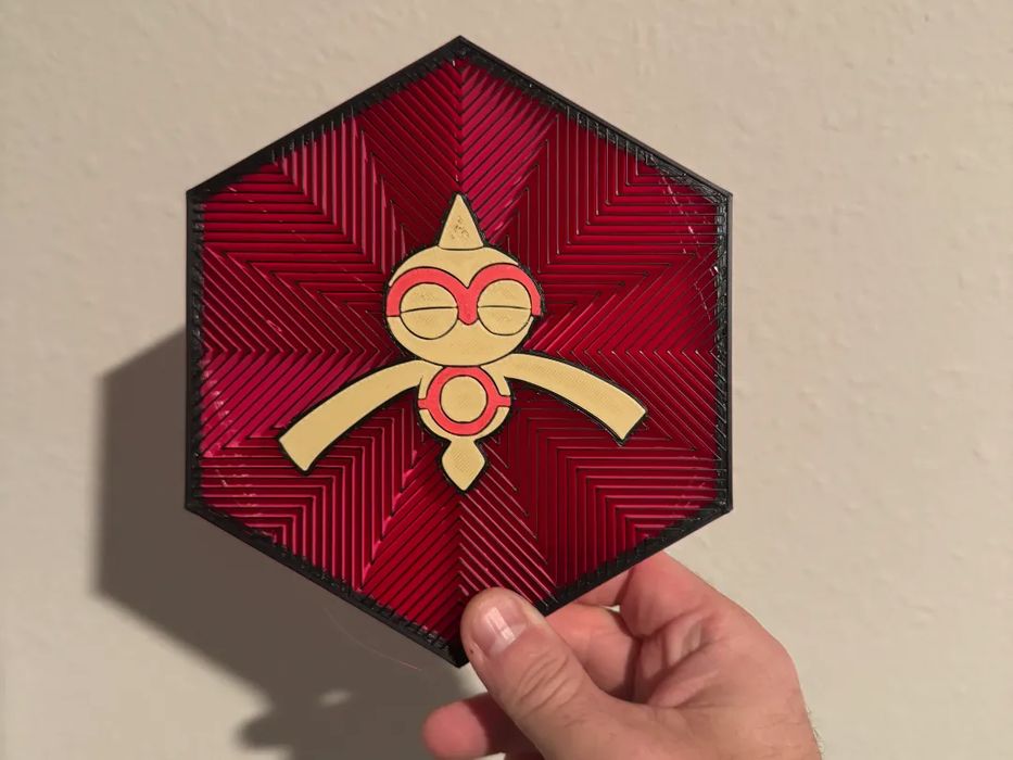 Arte de Parede Hexagonal Baltoy #343