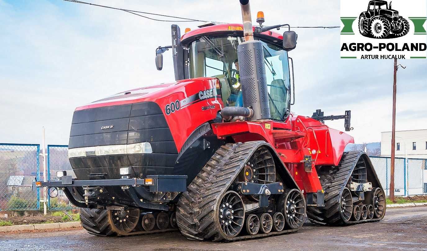 Трактор CASE IH QUADTRAC 600 - 2013 год - новые гусеницы