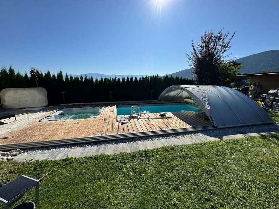 Zadaszenie basenu  10m