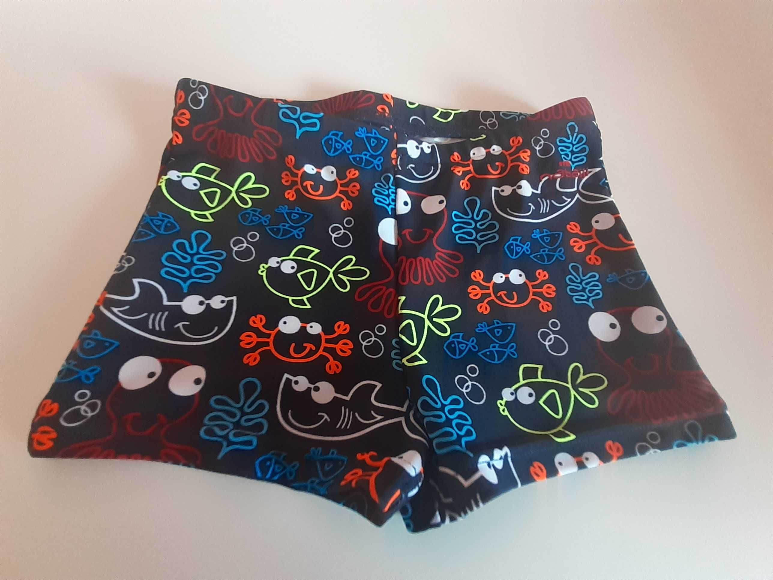 calção / calções curtos natação bebé ou menino, estampado