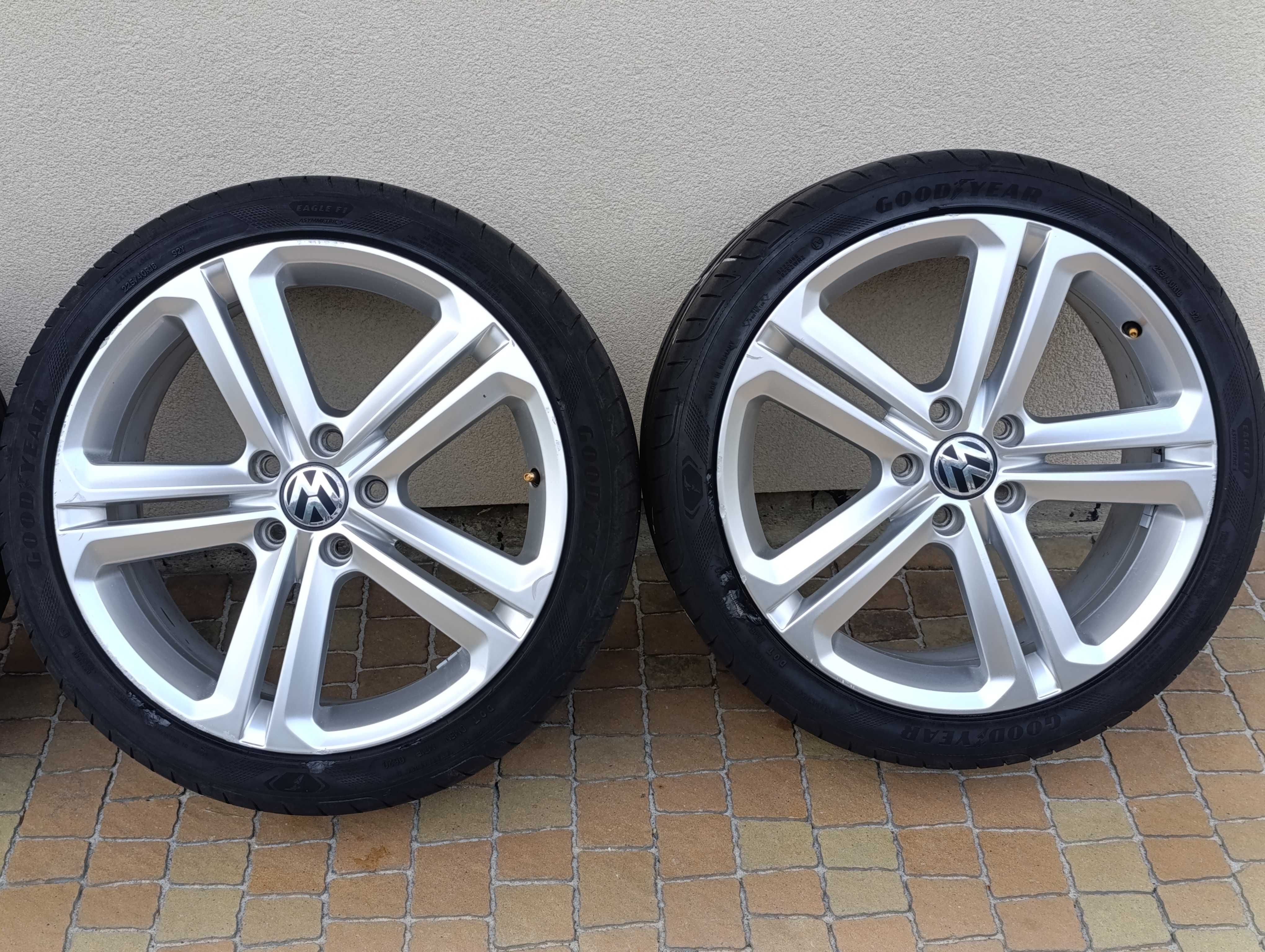 4x Vw Golf VII  Koła Felgi 18'' 5x112 ET51 R-LINE Opony 225/40/18