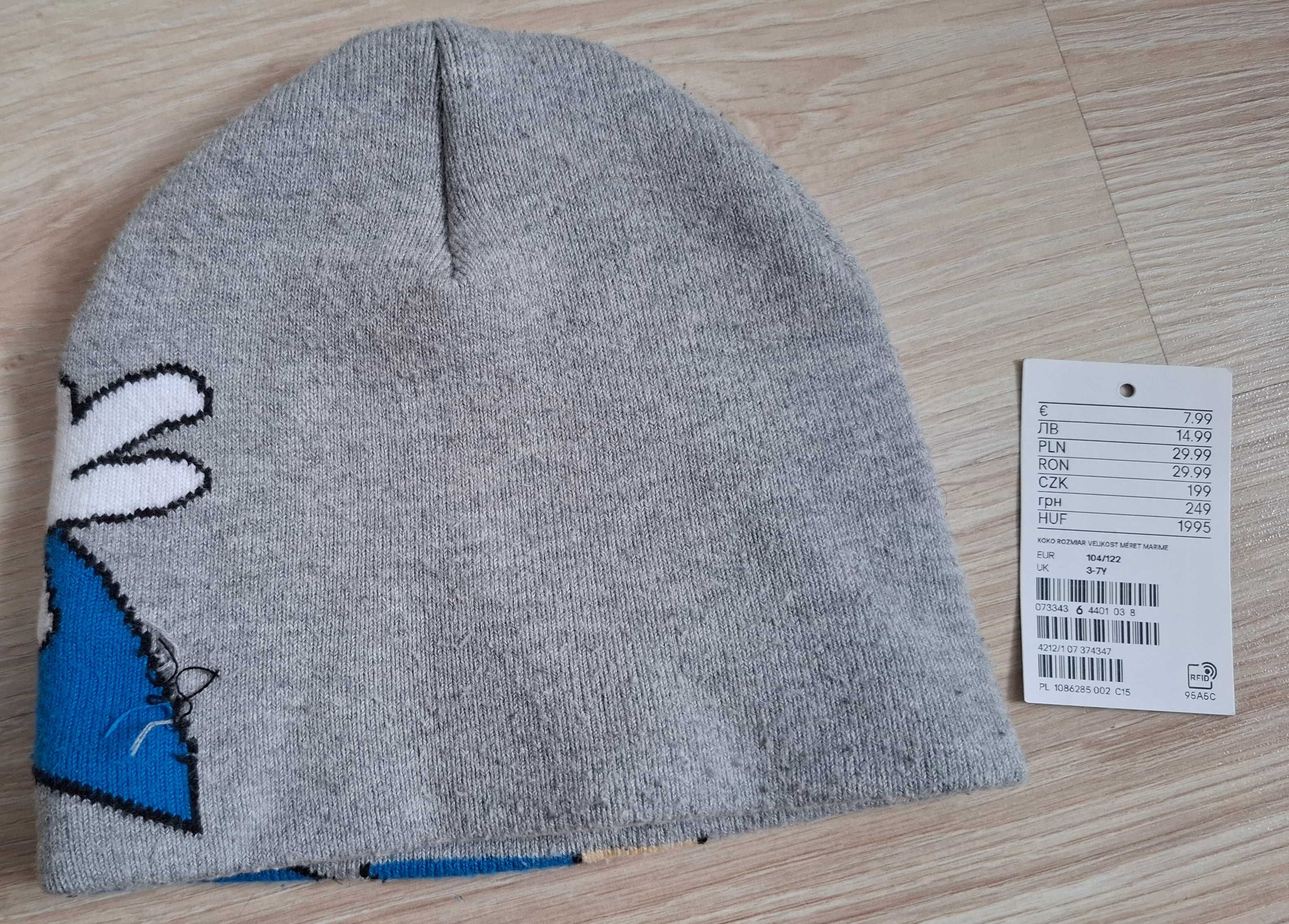 Czapka Sonic H&M rozm.104/122