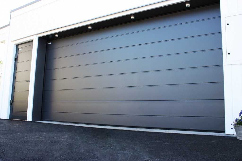 Ворота для гаража, секційні Ш. 2 500 х В. 2 125 мм
