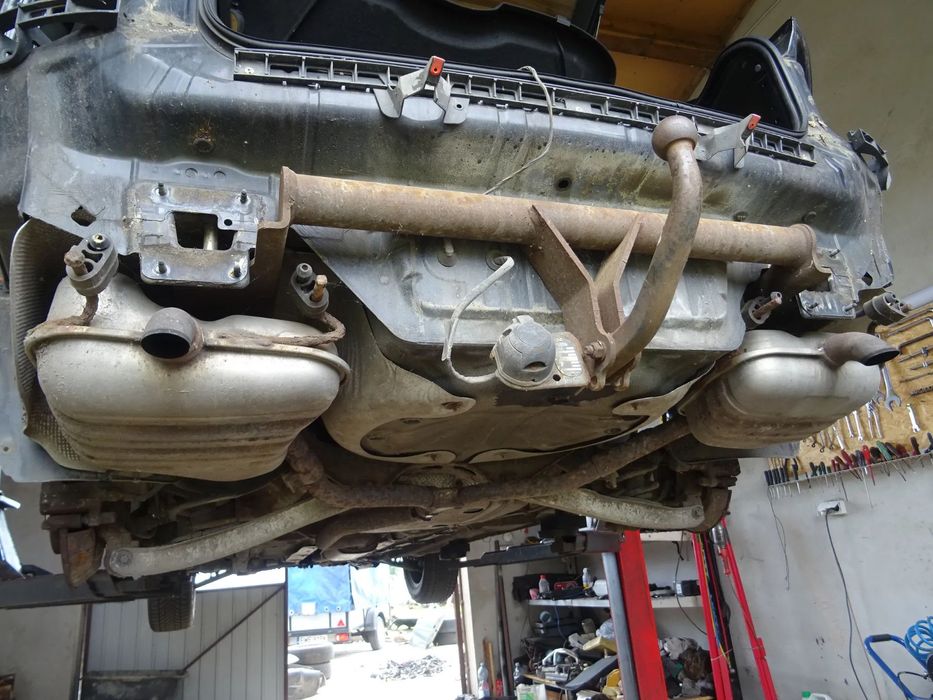 TŁUMIK PODWÓJNY DWA WYDECHY OPEL VECTRA C HB GTS SEDAN