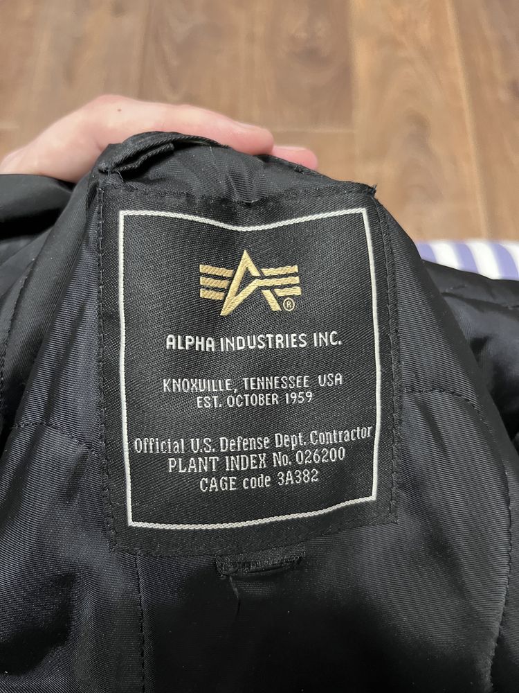 Alpha Industries CWU45 куртка бомбер нашивки MA 1