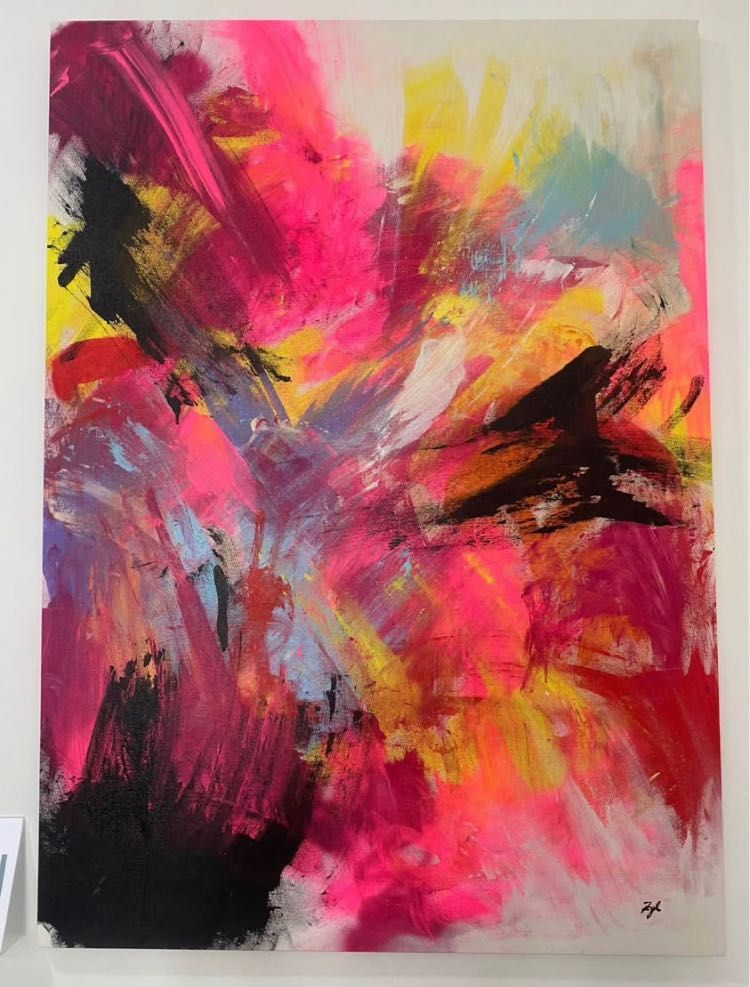 Pintura “Blazing Momentum”