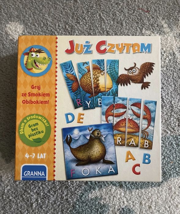 Już czytam. Graj ze Smokiem Obibokiem Granna