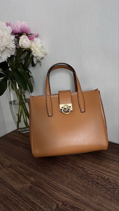 Шкіряна сумка Тоут середній Regina Notte Шкіра тиснена