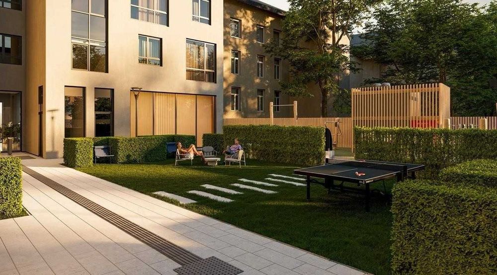 Квартира 51 м² з балконом і кухнею 23 м² — ЖК Harry