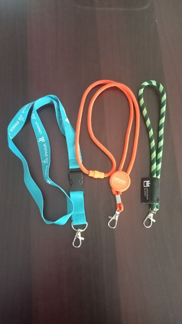 Conjunto de 3 porta chaves