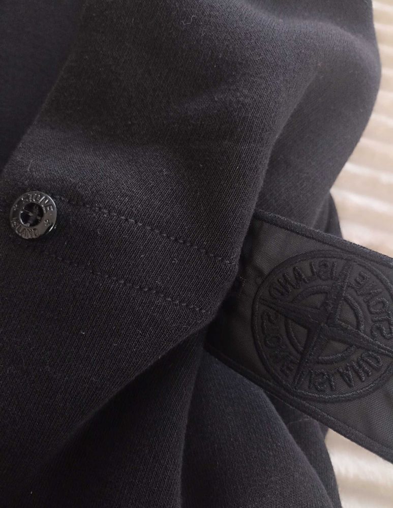 Stone island ghost project худі/толстовка чорна