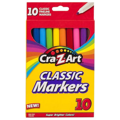 Маркеры крайола Crayola Marker Set, 10-Colors