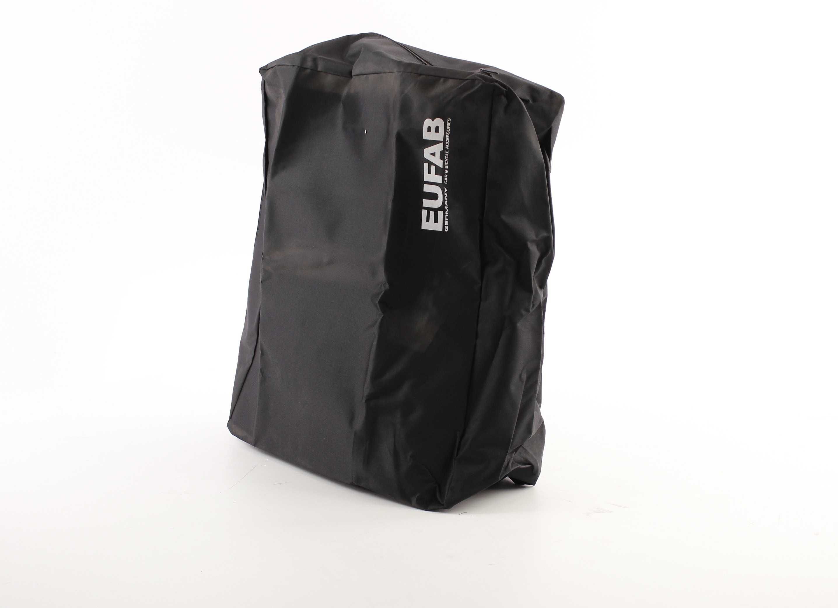 Składany bagażnik do przewozu rowerów na hak holowniczy POKER-F Eufab
