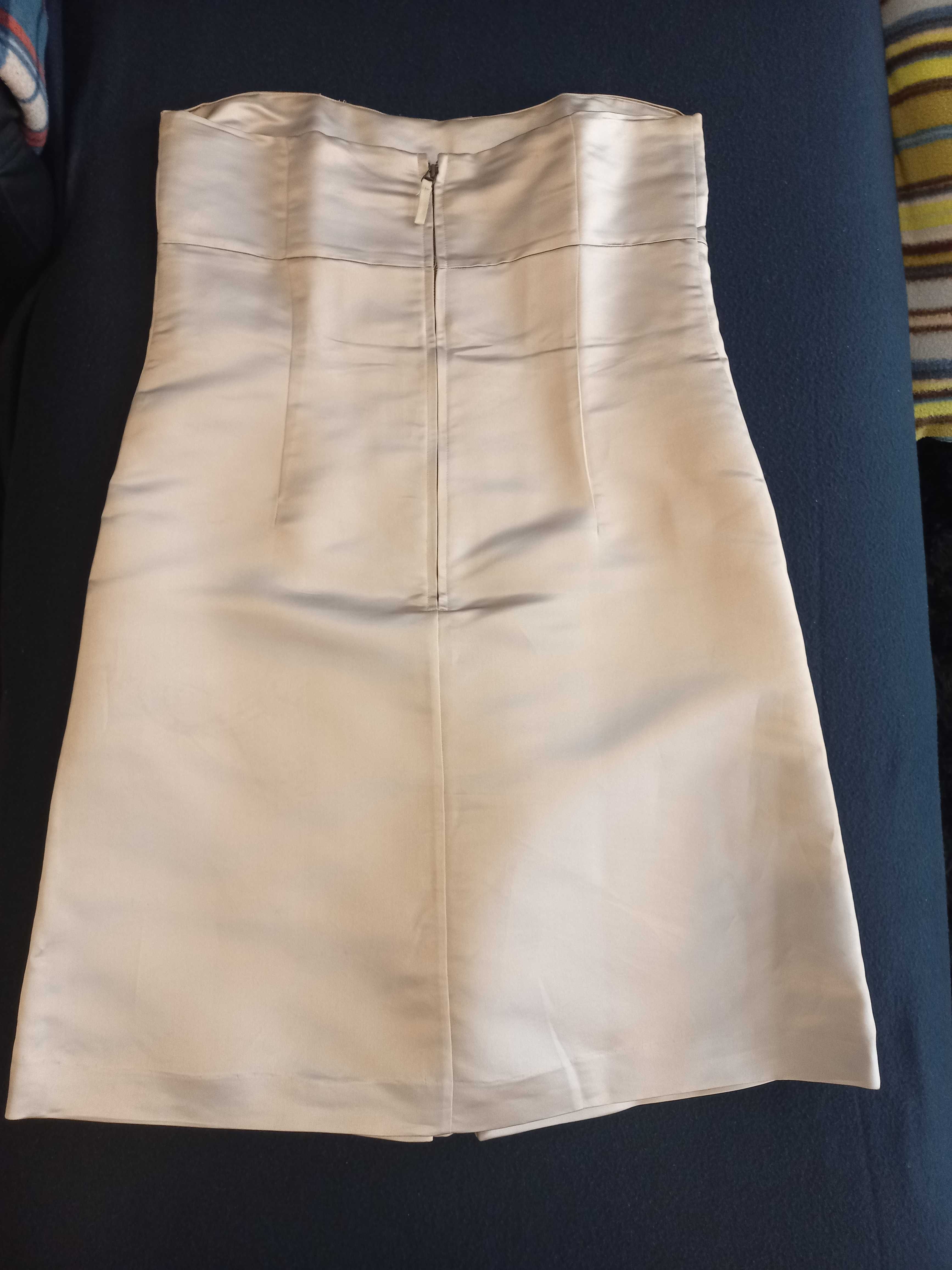 Vestido Massimo Dutti em Seda