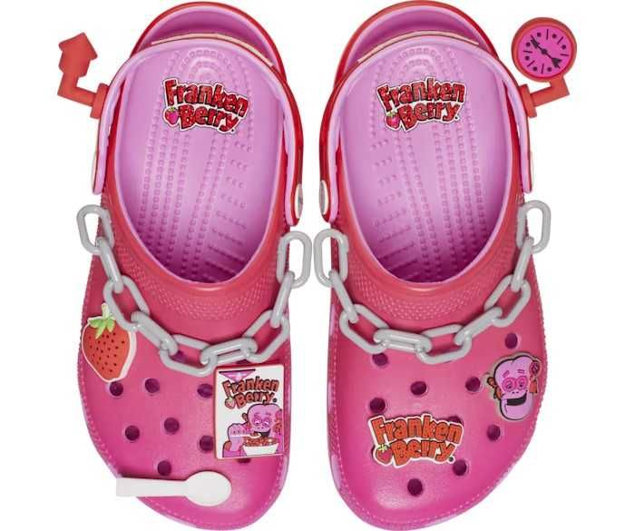 Сабо Crocs з веселими підвісками Jibbitz, W7, W8