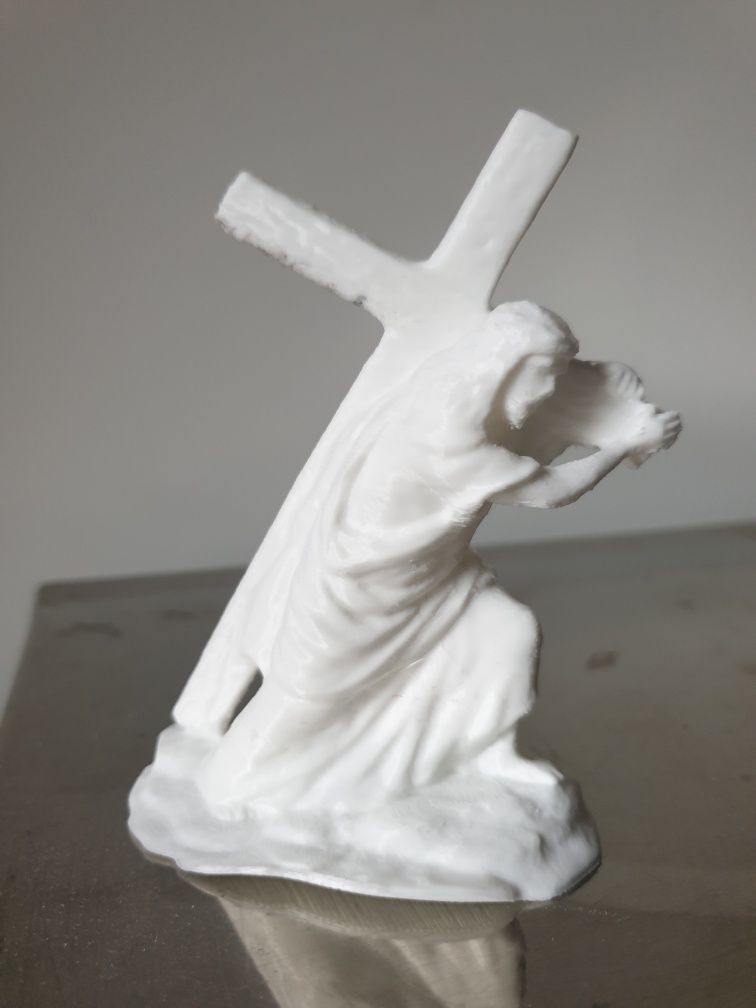 Иисус несет крест, статуэтка, фигурка