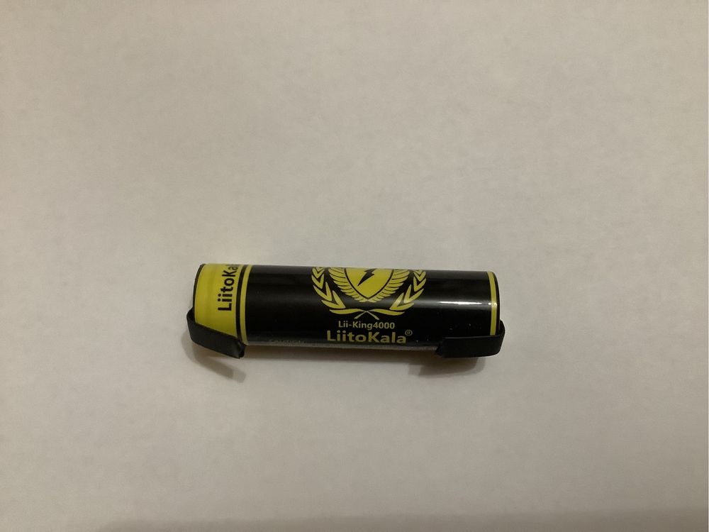 LiitoKala King4000-N никель 3,7 В 18650 4000 мАч 12 А акумулятор пайка