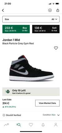 jordan 1mid uzywane okazja