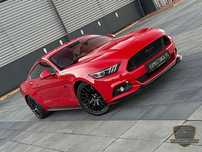 Ford Mustang VI GT # 5.0 V8 421KM # wydech Corsa # SALON POLSKA # RACE RED
