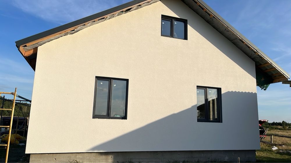 Утеплення фасадів термо- плитою і пінопластом.